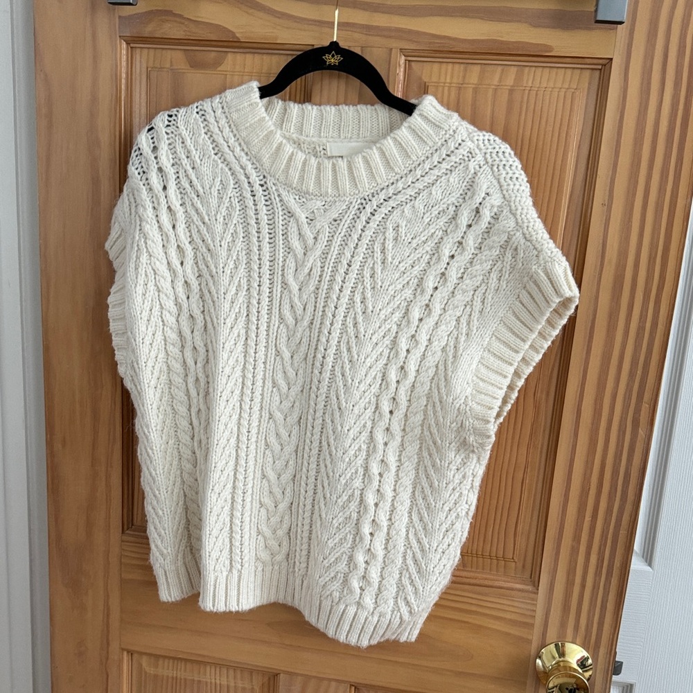 H&M Women's Cable Knit Sweater Vest